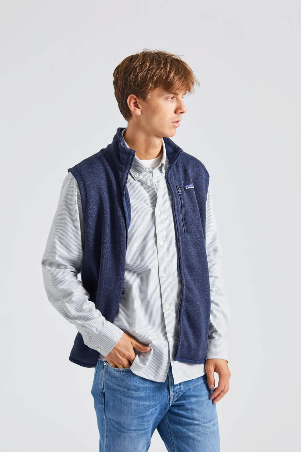 Better Sweater Vest Navy