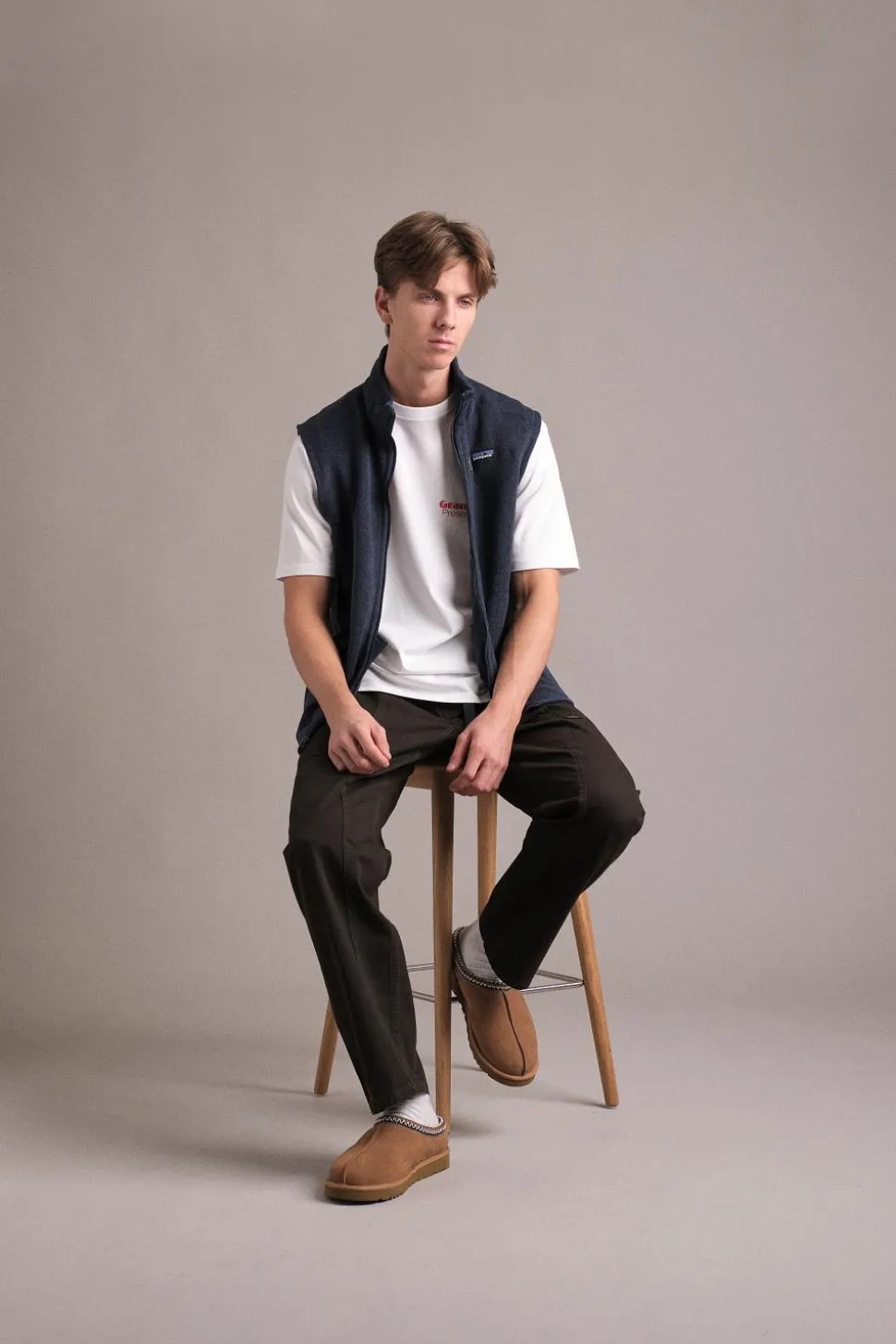 Better Sweater Vest Navy