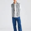 Better Sweater Vest Stonewash