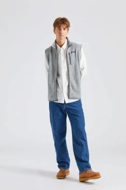 Better Sweater Vest Stonewash