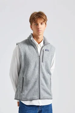 Better Sweater Vest Stonewash