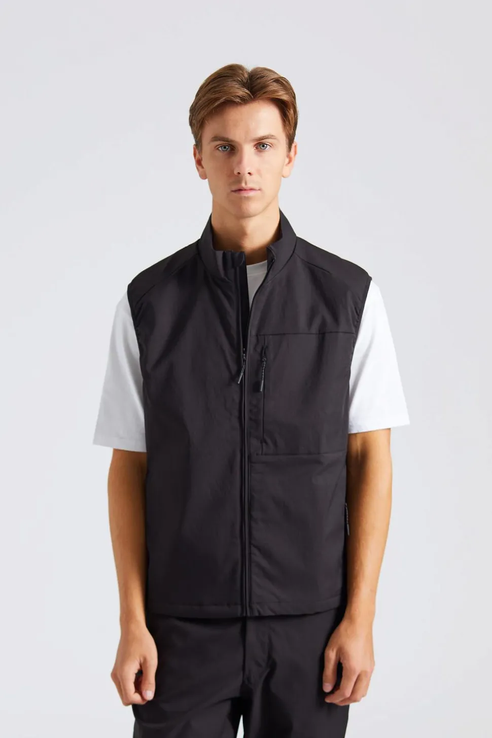 Birkholm Solotex Twill Vest Black