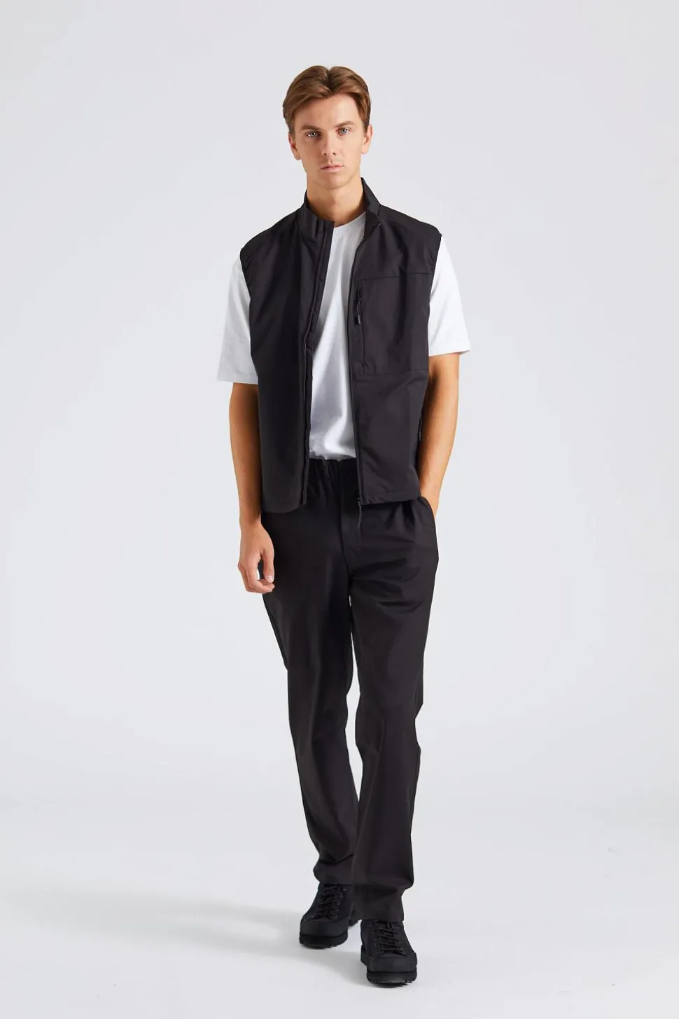 Birkholm Solotex Twill Vest Black