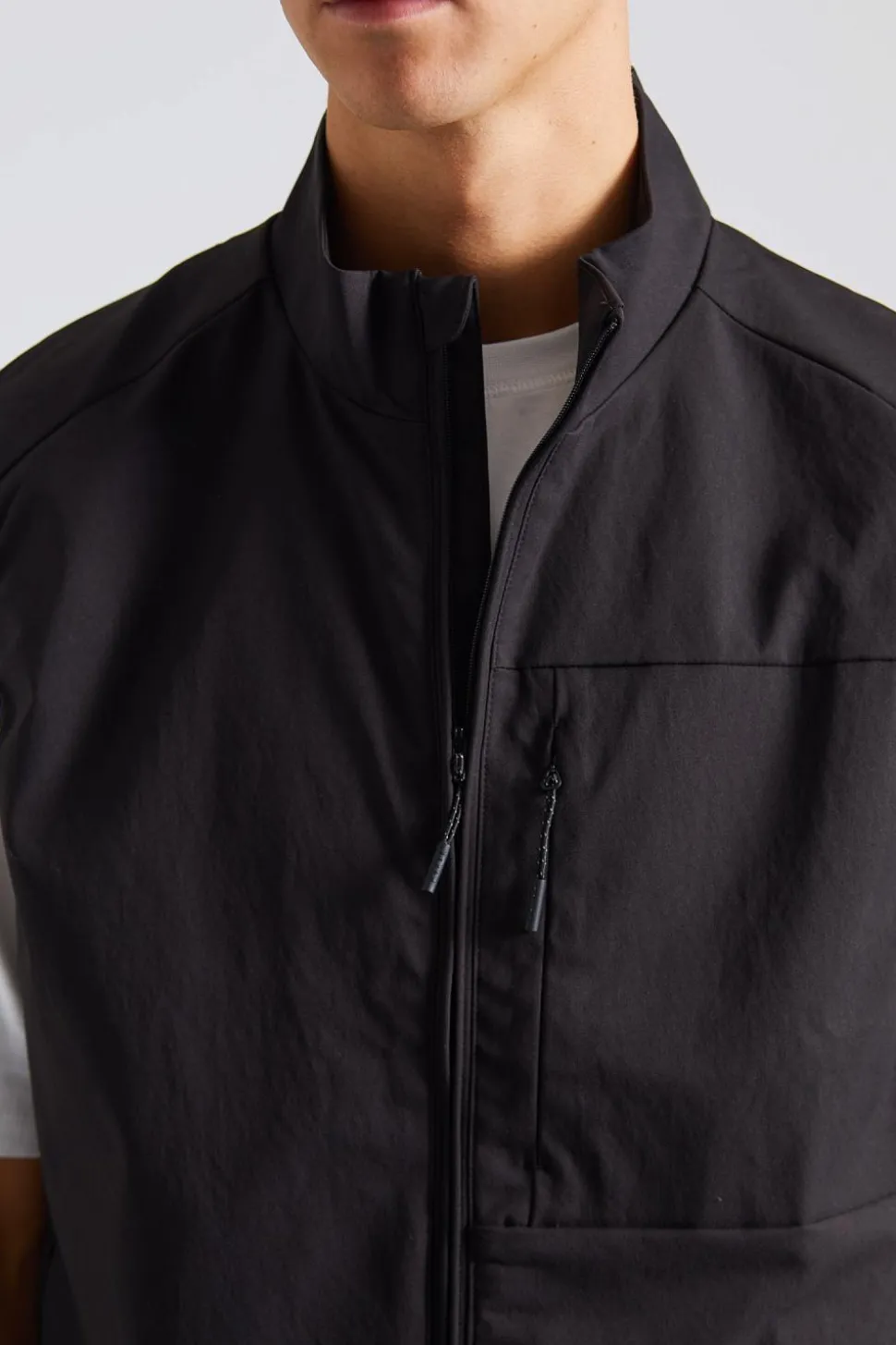 Birkholm Solotex Twill Vest Black