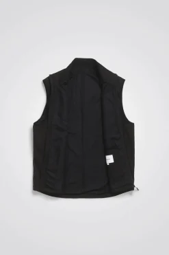 Birkholm Solotex Twill Vest Black