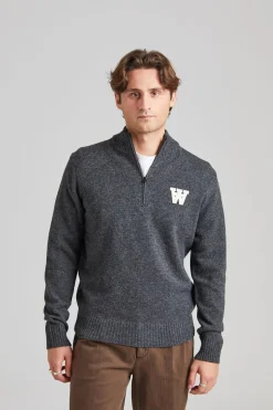 Blu AA CS Halfzip Charcoal