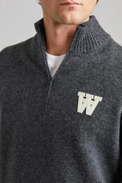 Blu AA CS Halfzip Charcoal
