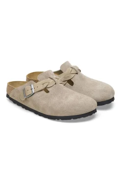 Boston Braided Leather Taupe