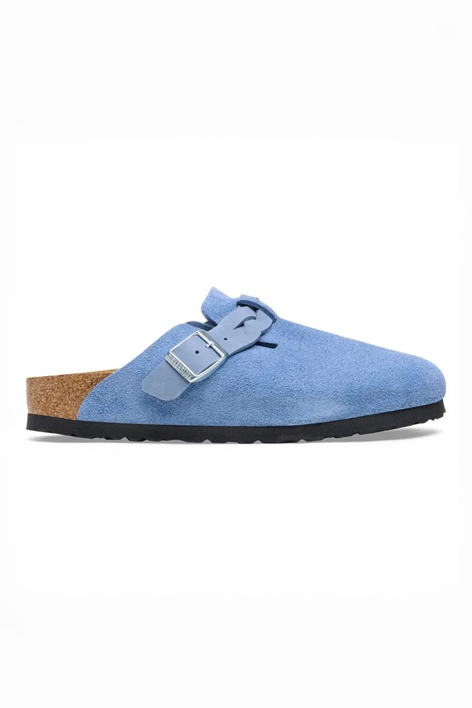 Boston Braided Suede Leather Elemental Blue