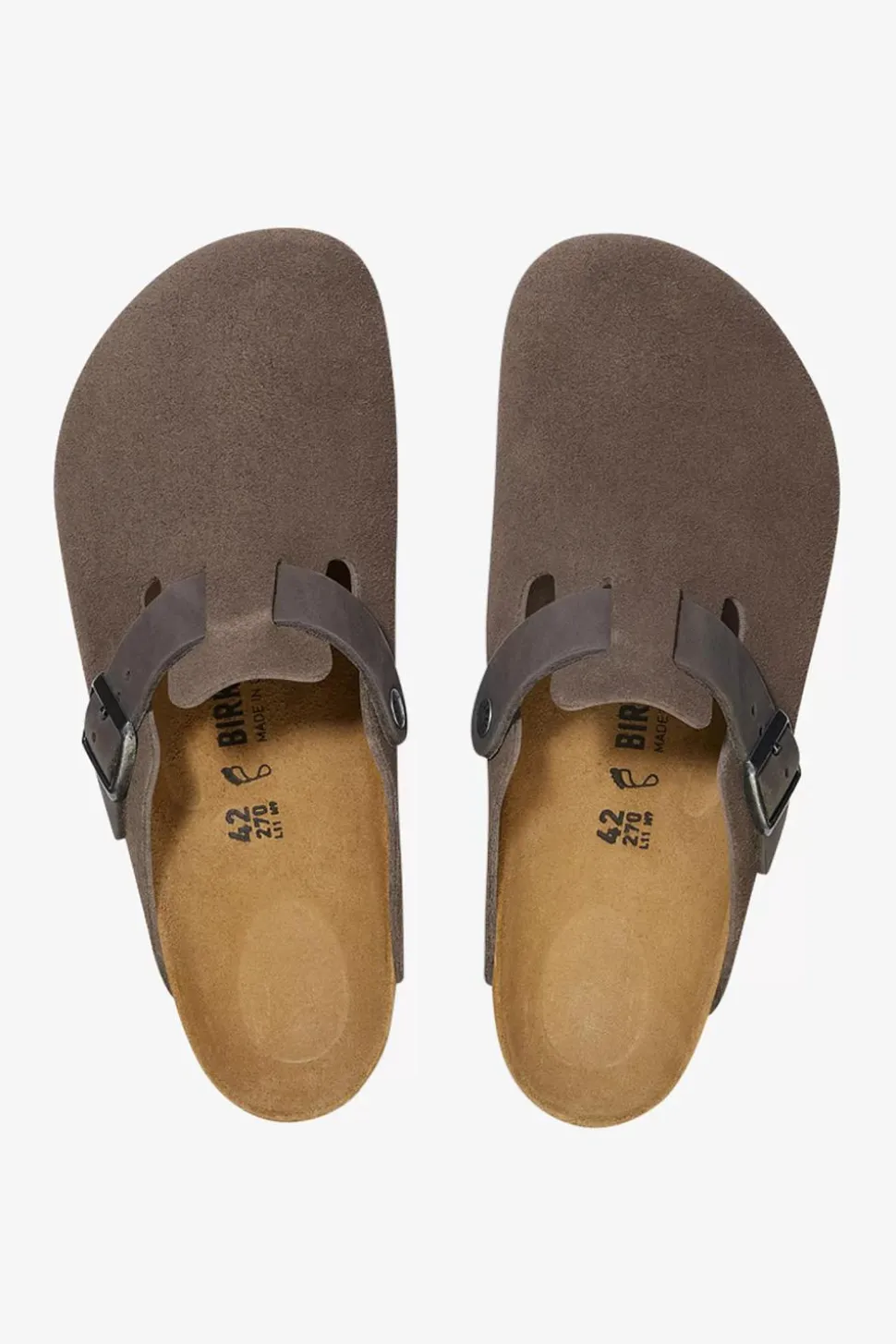 Boston Suede Concrete Grey