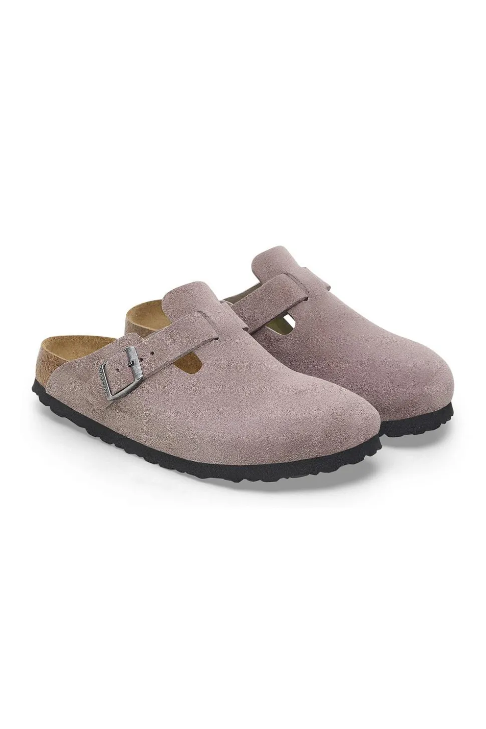 Boston Suede Leather Faded Purple