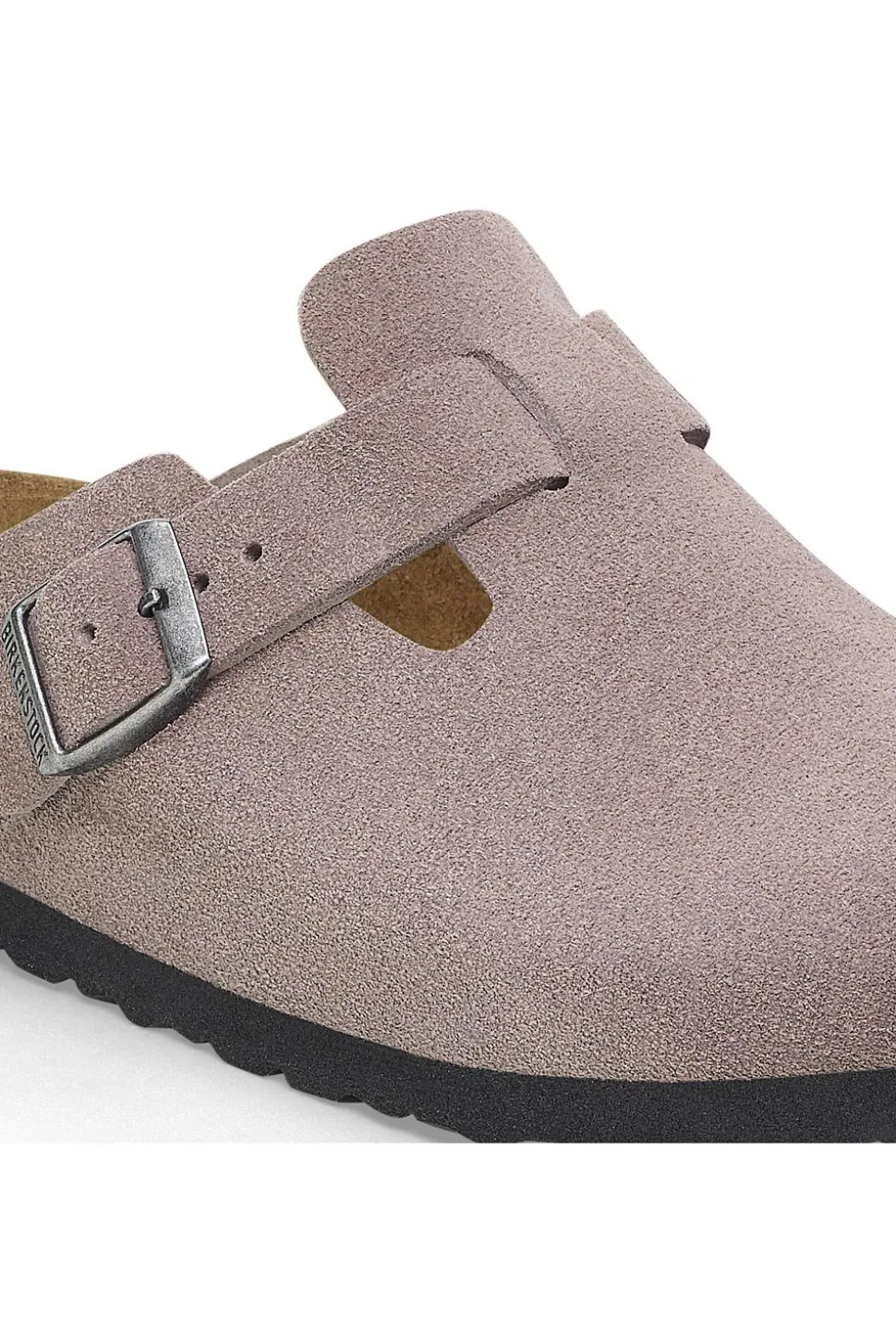 Boston Suede Leather Faded Purple