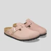 Boston Suede Leather Light Rose