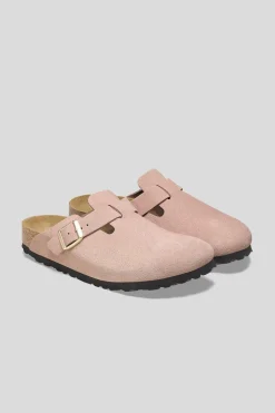 Boston Suede Leather Light Rose