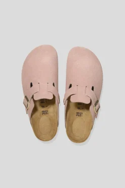 Boston Suede Leather Light Rose