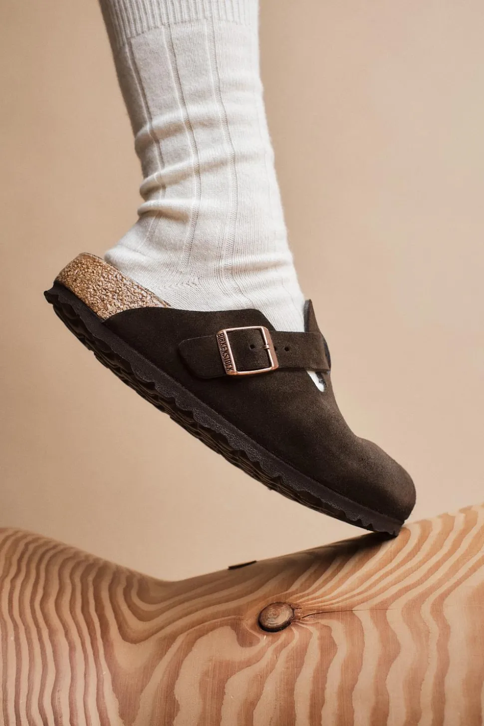 Boston Suede Leather Mocca
