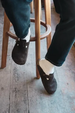 Boston Suede Leather Mocha