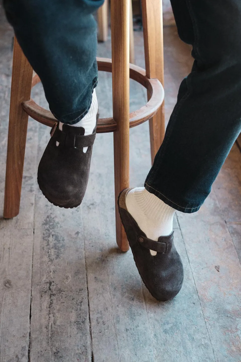 Boston Suede Leather Mocha