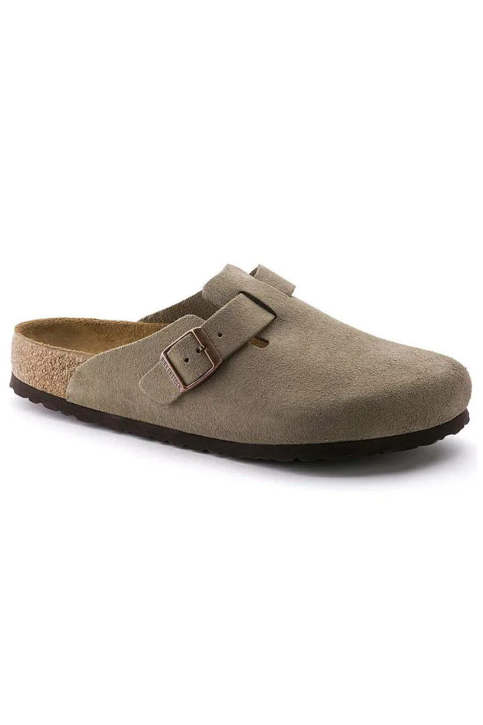 Boston Suede Leather Taupe