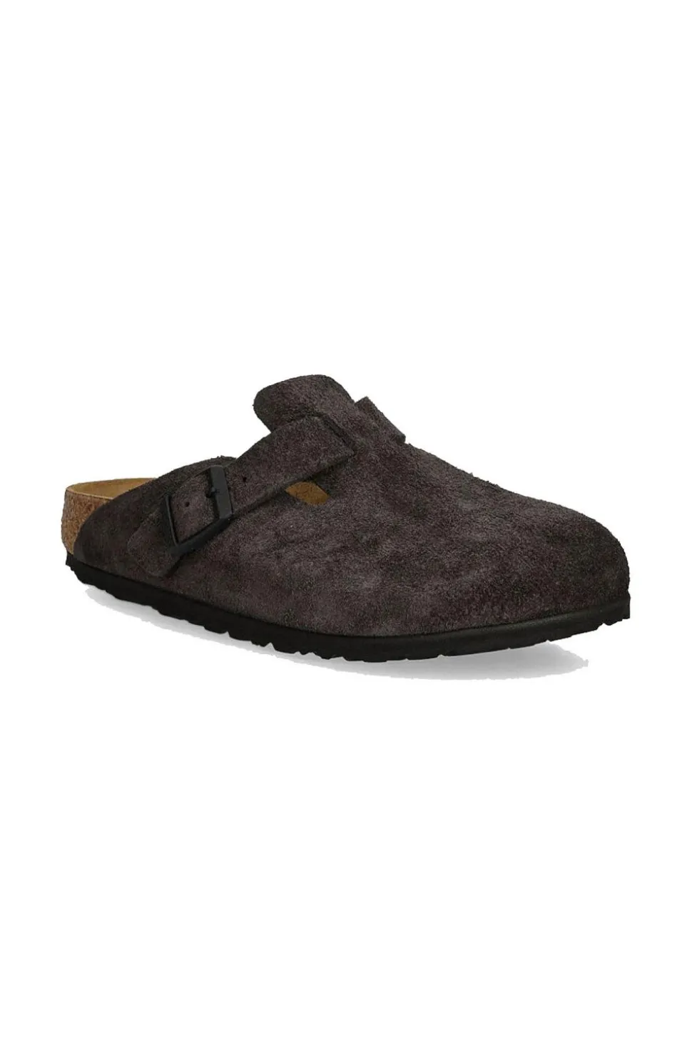 Boston Suede Leather Velvet Grey