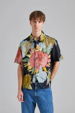 Box Shirt Shortsleeve Solar Power Print