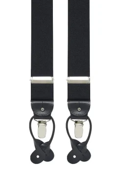 Braces Plain Black