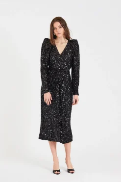 Bridget Long Dress Black