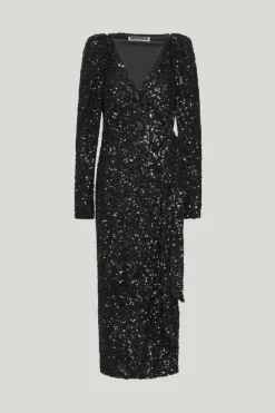Bridget Long Dress Black