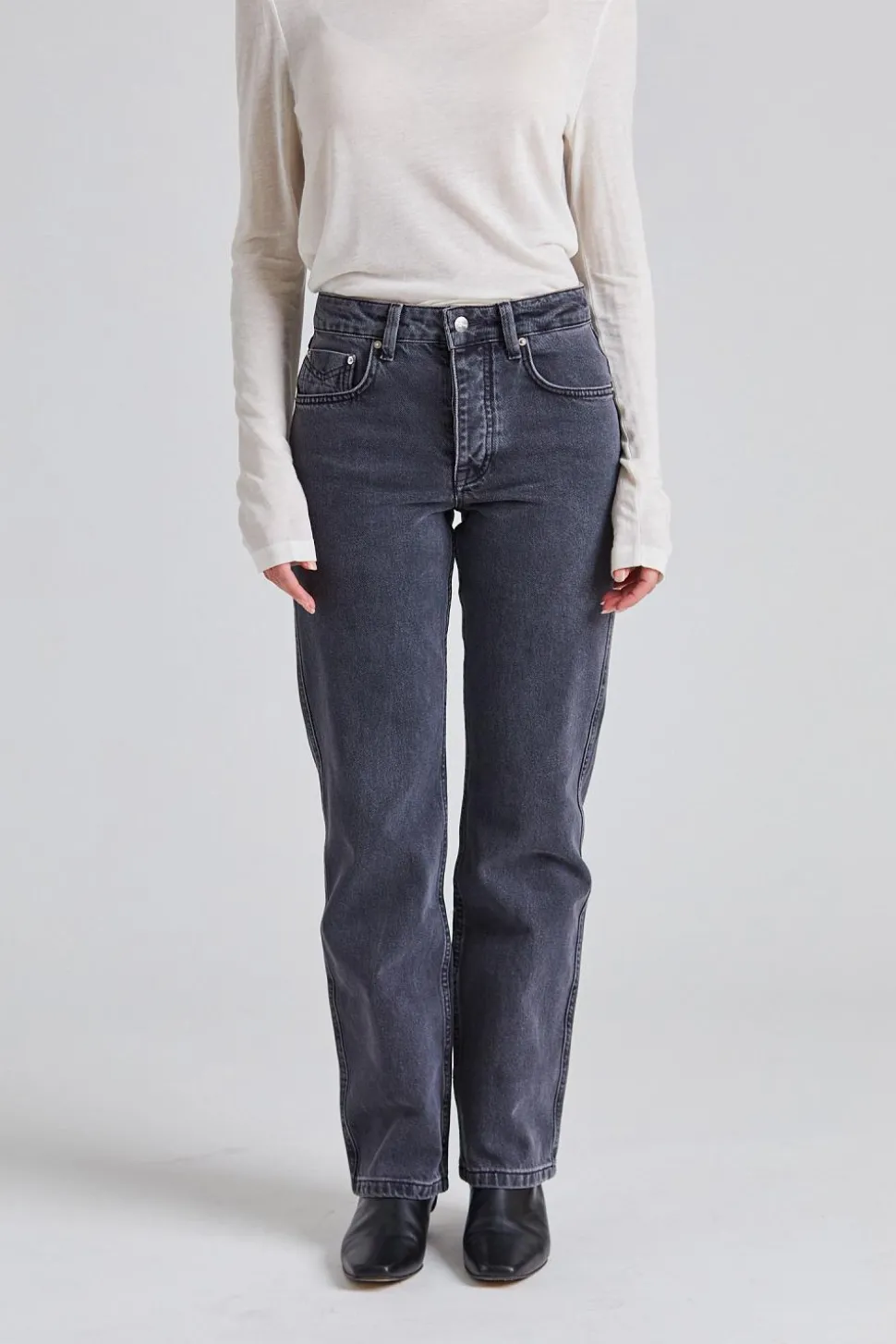 Brooklyn Pant Washed Black