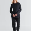 Buckled Slouch Trousers Black