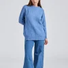 Bud Knit Sweater Lt Blue