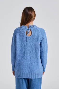 Bud Knit Sweater Lt Blue