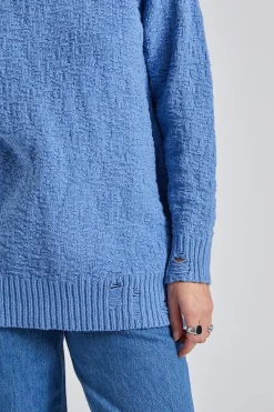 Bud Knit Sweater Lt Blue