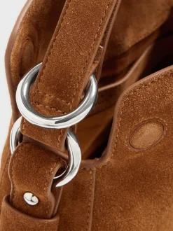 Bud Suede Bag Mini Camel