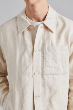 Cafu Linen Jacket Oat
