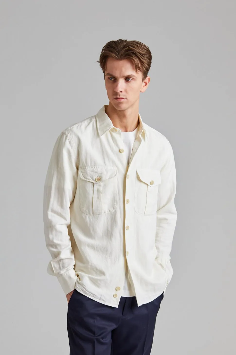 Camicia Glenn Shirt Jacket Natural