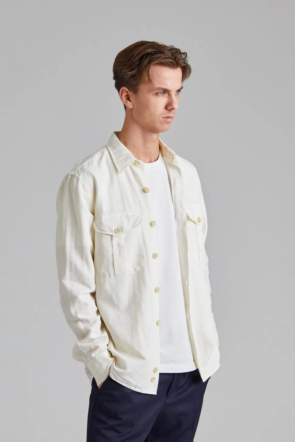 Camicia Glenn Shirt Jacket Natural
