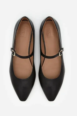 Camila Leather Black