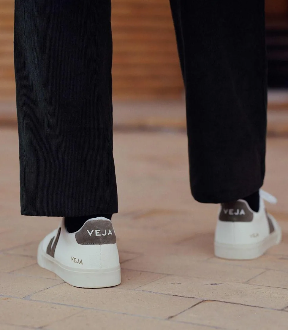 Campo Chromefree Leather White Kaki