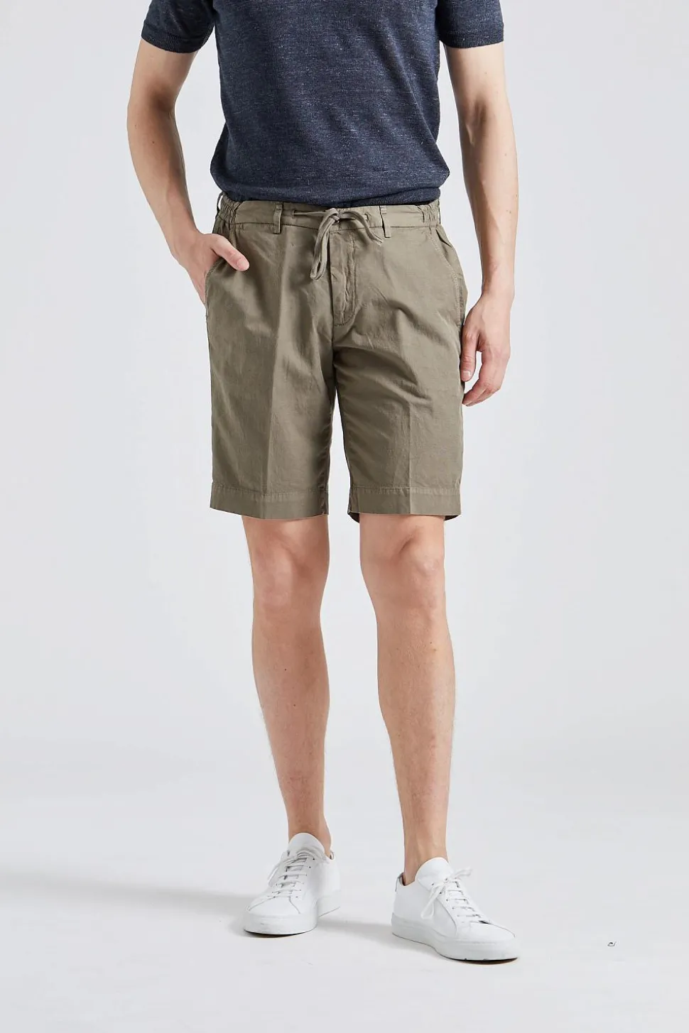 Capri Shorts Khaki Green