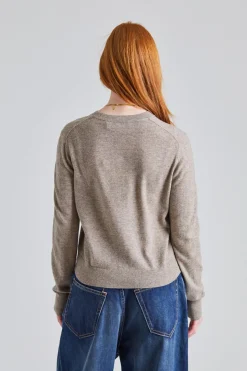 Cardigan Yak Wool Beige FA-WN-KNIT000009
