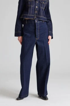 Cargo Jean Dark Indigo Rinse