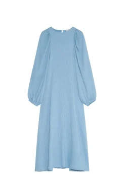 Carolina Crinkled Dress Lt Blue