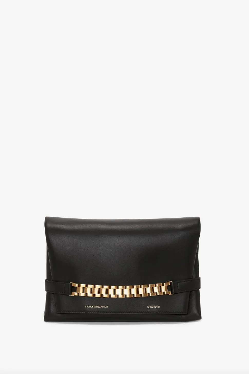 Chain Pouch With Strap Black