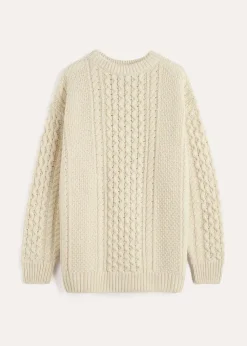 Chunky Cable Knit Cream