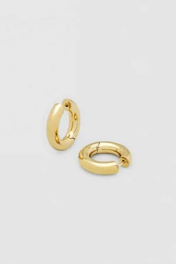Chunky Hoops Medium Gold