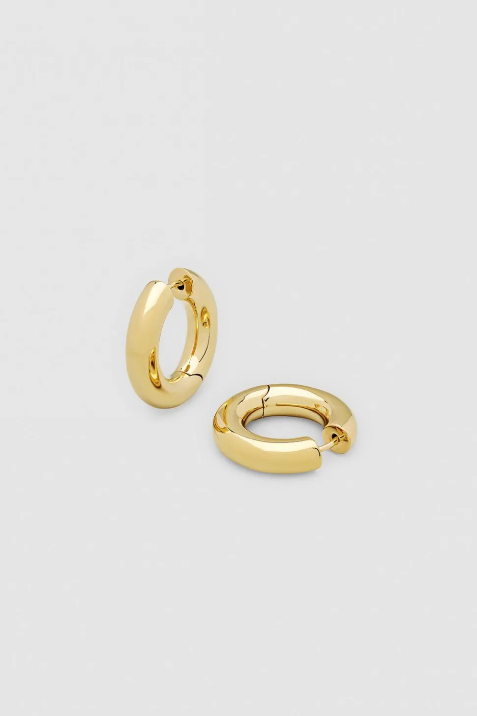 Chunky Hoops Medium Gold