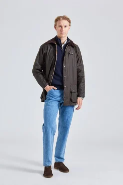 Classic Beaufort Wax Jacket Olive