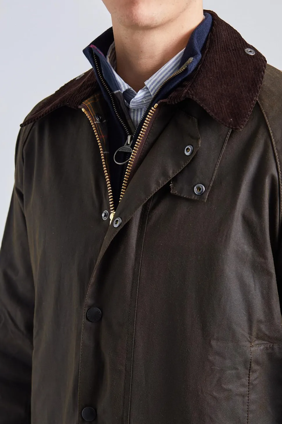 Classic Beaufort Wax Jacket Olive