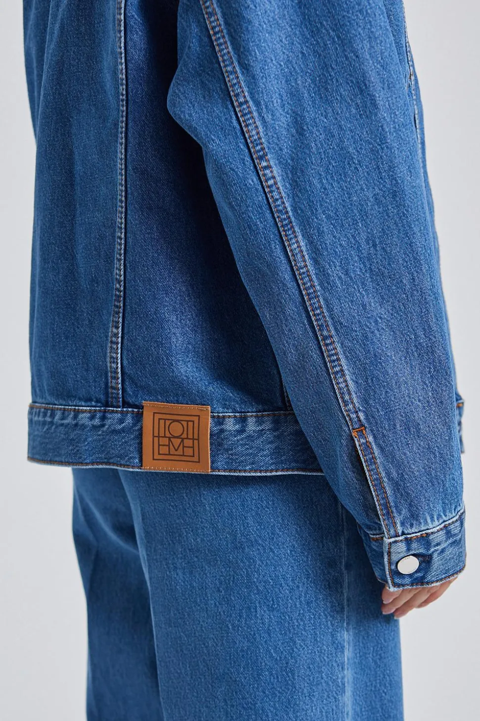 Classic Denim Jacket Vibrant Blue